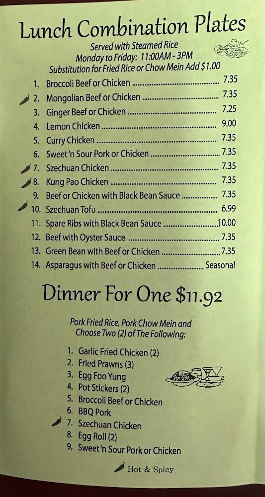 Chow To Go Chinese Restaurant Menu image 4